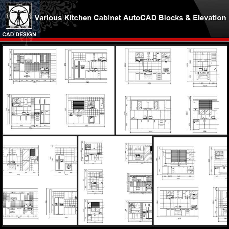 Kitchen Cabinet Blocks